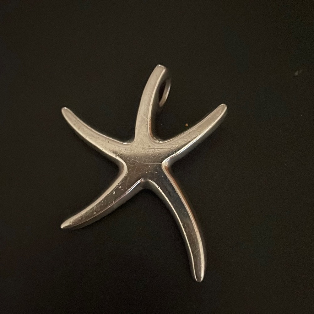 Vintage ATI 925 sterling, silver starfish